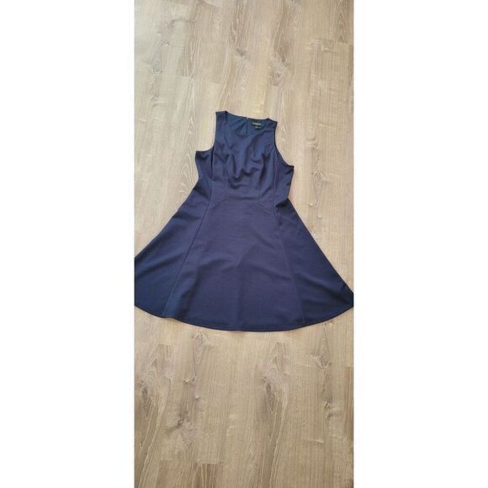Liz Claiborne Women's Blue Sleeveless A Line Dress Size 14
